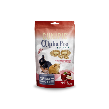 Снек Alpha Pro Яблучні Подушечки З Кремовою Начинкою 50Г Фото Від Dog.Com.Ua