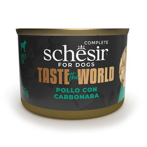 Schesir Taste The World Chicken With Carbonara Влажный Корм В Бульйоне Для Котов С Курицей И Карбонарой, 150 Г Фото Зоомагазина Dog.Com.Ua