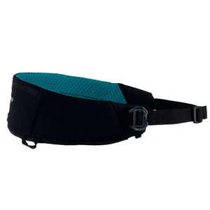 Non-Stop Dogwear Rush Belt Пояс Для Прив'Язі Собак Чорний З Бірюзовим Фото Зоомагазину Dog.Com.Ua
