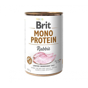 Консерва Brit Mono Protein Dog для собак із чутливим травленням (кролик)