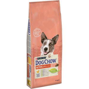 Сухой корм Dog Chow Active (Дог Чау Актив) для взрослых собак с повышенной физической активностью