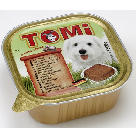 TOMi ЯГНЯ консерви для собак, паштет