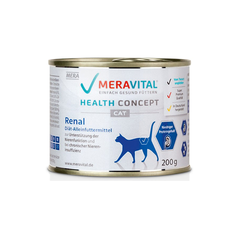 MERA MVH Renal корм консервований для котів при хворобах нирок, 200 гр