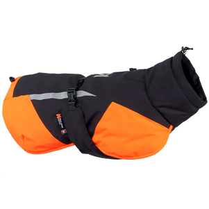 Non-Stop Dogwear Glacier Jacket 3.0 Зимова Куртка Для Собак Чорна З Помаранчевим Фото Зоомагазину Dog.Com.Ua