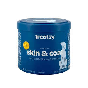 Treatsy Skin&Coat Вітамінний Комплекс Для Вовни Та Шкіри Собак Фото Зоомагазину Dog.Com.Ua