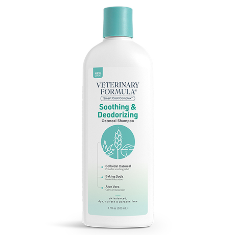 Veterinary Formula Soothing&Deodorizing Shampoo Заспокійливий І Дезодоруючий Шампунь Для Собак І Кішок, Без Сульфатів Фото Від Dog.Com.Ua
