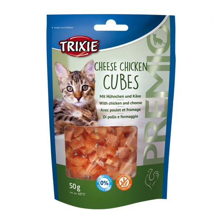 Trixie Premio Cheese Chicken Cubes Кубики с сыром и курицей для кошек