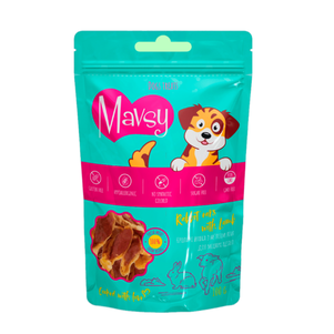 Mavsy (Мавсі) Rabbit Ears With Lamb Кролячі Вушка З М'Ясом Ягня Для Міцних Щелеп Ласощі Для Собак Фото Зоомагазину Dog.Com.Ua