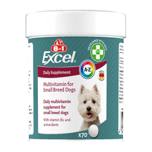8In1 Excel Multi Vitami Small Breed Мультивітамінна Добавка Для Собак Маленьких Порід Фото Зоомагазину Dog.Com.Ua