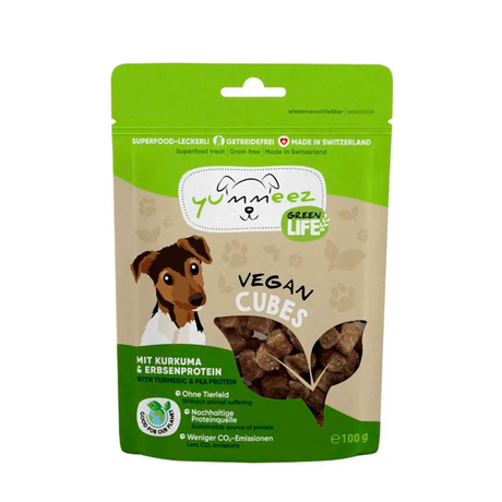 Yummeez Green Life Веганські Ласощі Для Собак З Куркумою Фото Від Dog.Com.Ua