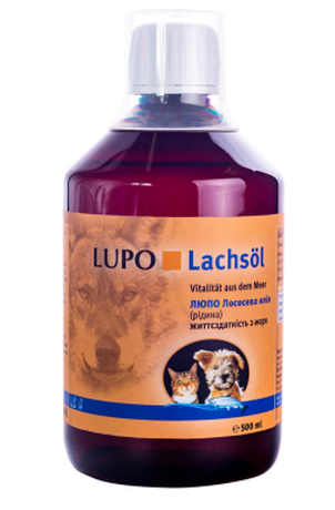 Luposan LUPO Lachsol 100% чистый лососевый жир (масло)