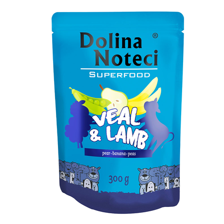Пауч Dolina Noteci Superfood Для Cобак З Телятиною Та Бараниною Фото Від Dog.Com.Ua