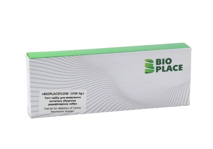 Bioplaceflow (Chw Ag) Тест-Набір Для Виявлення Антигену Збудника Дирофіляріозу Собак Фото Зоомагазину Dog.Com.Ua
