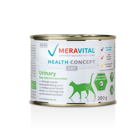 MERA MVH Urinary корм консервований для котів при сечокам'яних хворобах 200 гр