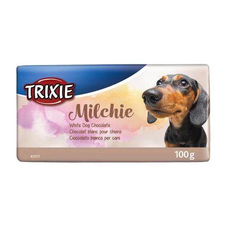 Шоколад Trixie Для Собак Milchie Білий Плитка 100Г Фото Від Dog.Com.Ua