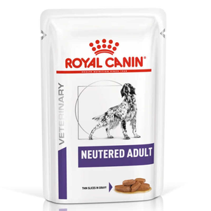 Royal Canin (Роял Канін) Neutered Adult Ветеринарна дієта для стерилізованих собак різних порід, схильних до набору зайвої ваги (шматочки в соусі)