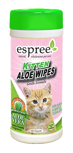 Espree Kitten Wipes Серветки для кошенят, що очищають.