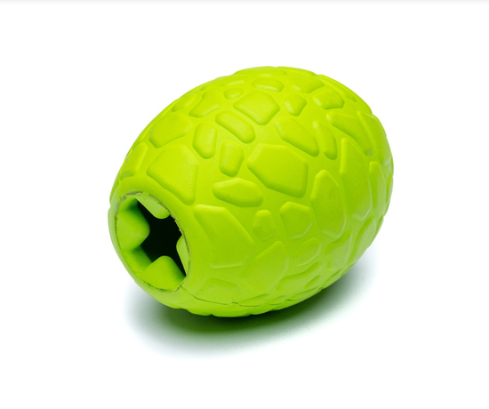 SodaPup Dino Egg Treat Dispenser Green Іграшка яйце для собак, зелена