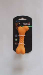 AnimAll GrizZzly Игрушка "Косточка" для собак, 11 см (среднее грызение)