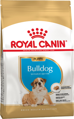 Сухой корм Royal Canin Bulldog Puppy (Роял Канин Бульдог Паппи) для щенков (курица)