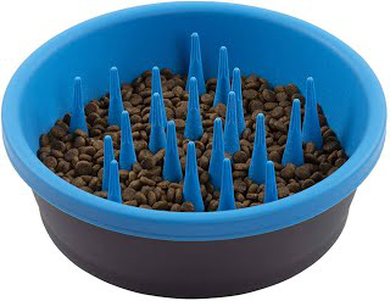 Dexas Slow Feeder Dog Bowl миска силиконовая для медленного кормления