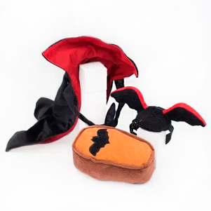 Zippypaws Halloween Costume Kit Dracula Комплект Костюмов Дракула На Хэллоуин С Пищалкой Фото Зоомагазина Dog.Com.Ua
