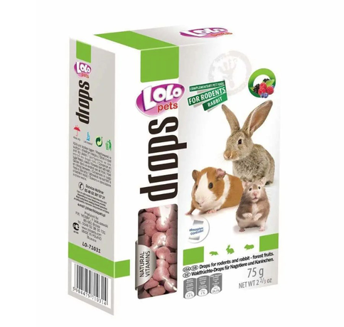 Lolo Pets Дропсы Для Грызунов Овощи Фото От Dog.Com.Ua