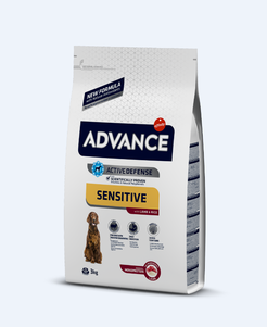 Сухий корм Advance Sensitive Lamb & Rice для дорослих собак всіх порід (ягня і рис)