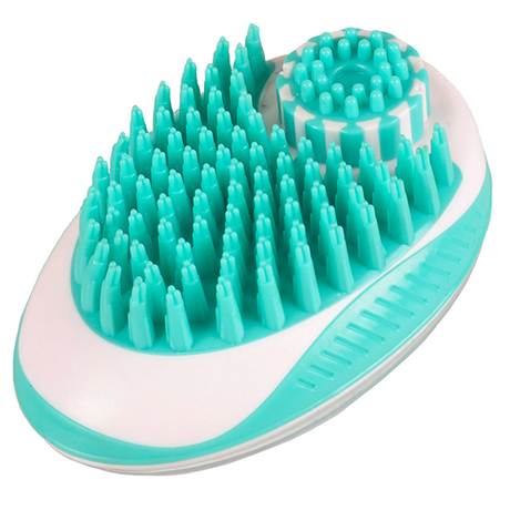 Flamingo Margo 2in1 Clean And Massage Brush ФЛАМІНГО МАРГО щітка для чищення та масажу собак