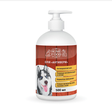 Home Food Масло "Антиверм" для собак, антипаразитарное средство